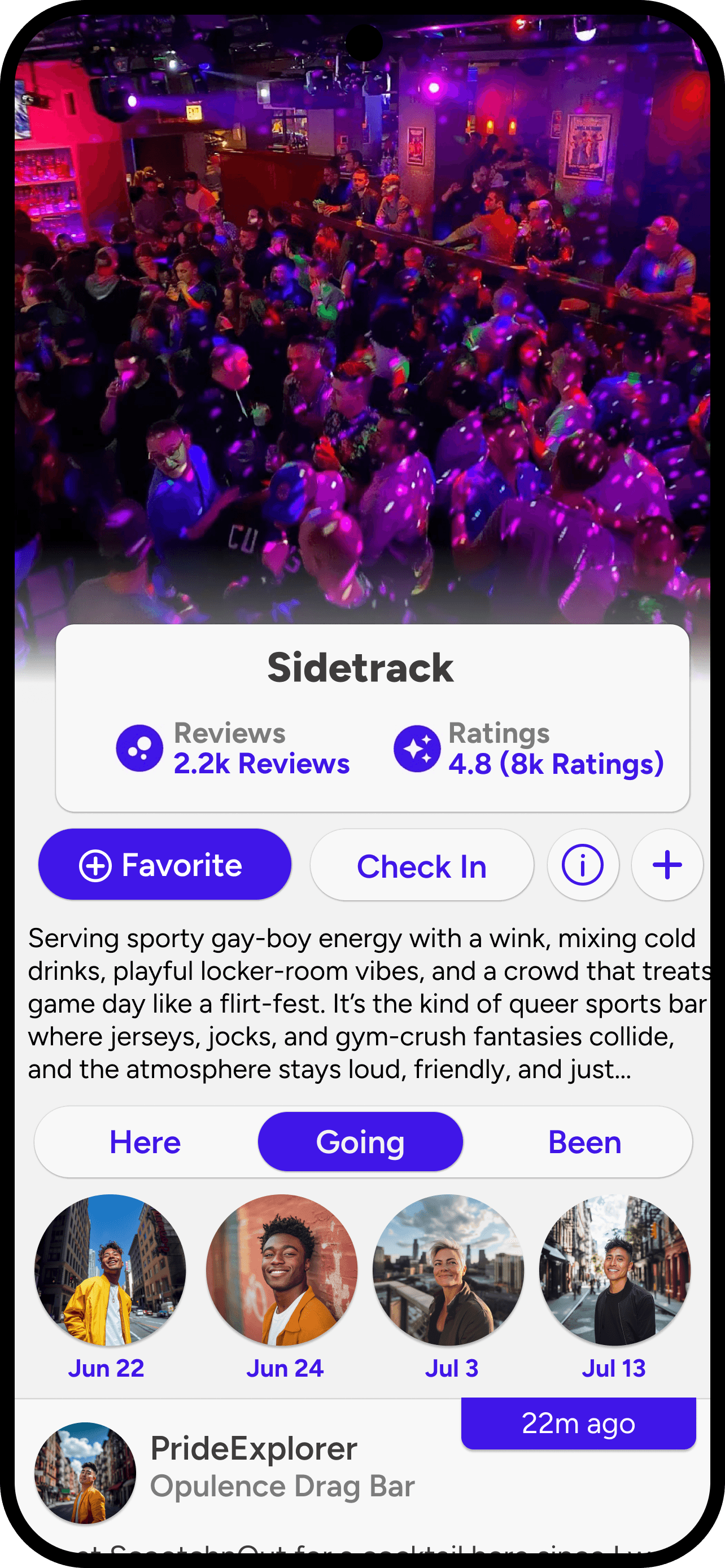 Discover local venues and bars