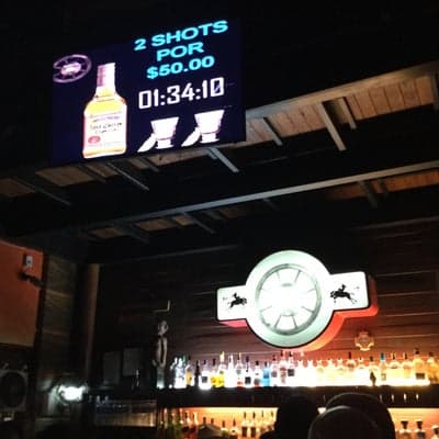 Vaqueros bar, Mexico City