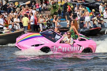 Join the ultimate Gay Pride Canal Parade boat party!