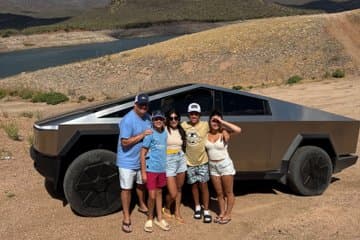 The Original Tesla Cybertruck/Jetsurf Tour in the Sonoran Desert