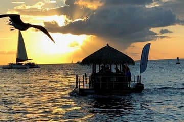 The Keys at Golden Hour Ultimate Private Sunset Tiki Cruise